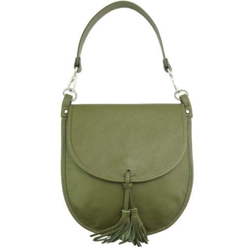 ELISA </br> SAC EN CUIR ITALIEN </br> Sac bandoulière - Image 9