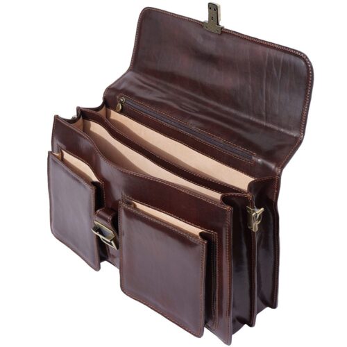 Cartable en Cuir Magnate – Image 20