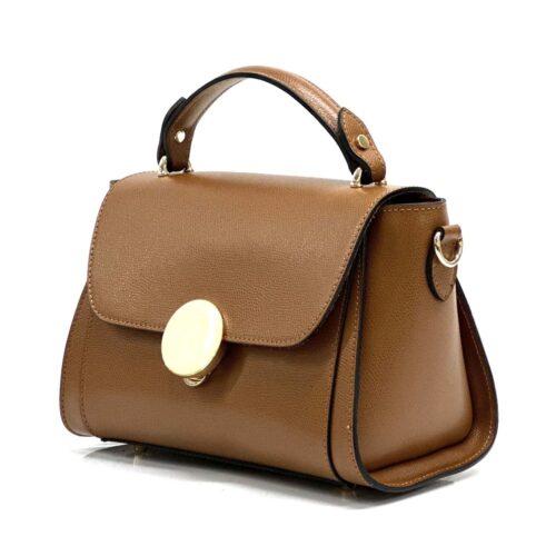 SAC STYLE INTEMPOREL GIULIA </br> Sac de ville en cuir Saffiano – Image 8
