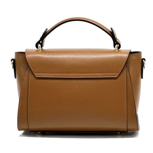 SAC STYLE INTEMPOREL GIULIA </br> Sac de ville en cuir Saffiano – Image 9