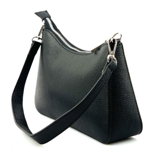 SAC MODERNE PIA </br> Porté épaule en cuir souple – Image 5