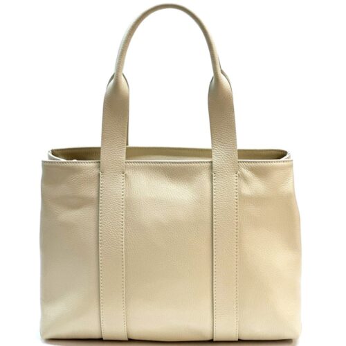 VITA </br> Sac Cabas en Cuir Italien - Image 4