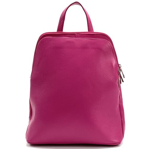 Sac à dos Rosa en cuir de vache – Bild 13