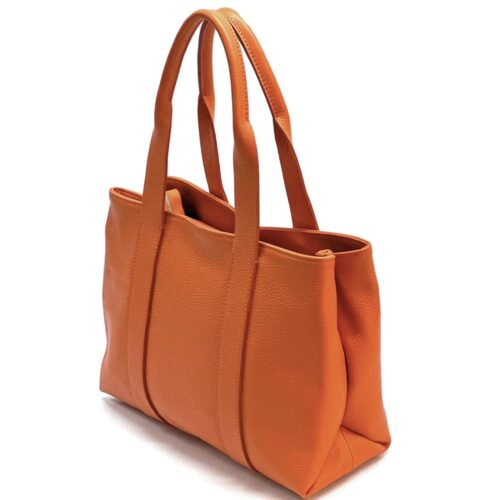 VITA </br> Sac Cabas en Cuir Italien - Image 2