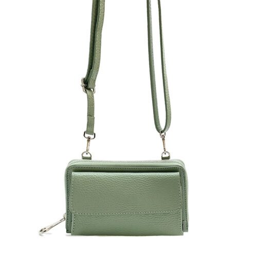 AVA </br> Sac à bandoulière pour téléphone </br> Cuir de veau – Image 68