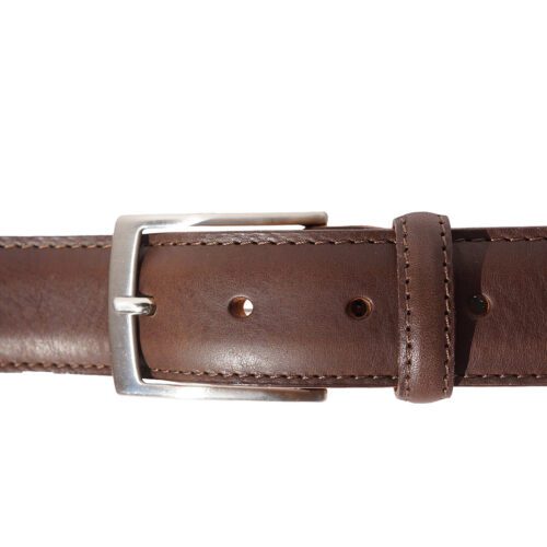 Fortis Belt Ceinture en Cuir à Double Renforcement, Fabriquée en Italie – Bild 3