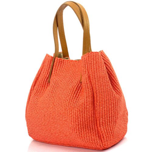 LUDMILLA </br> Sac à main en raphia - Image 29