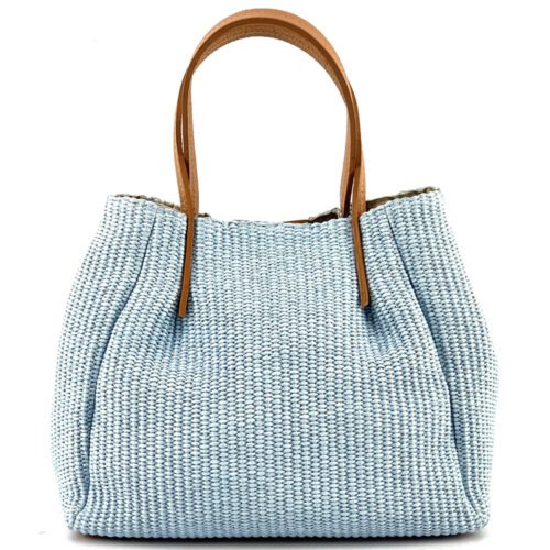 LUDMILLA </br> Sac à main en raphia - Image 22