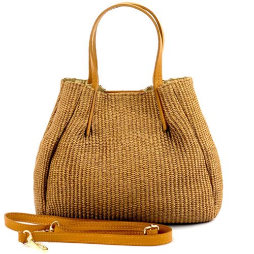 LUDMILLA </br> Sac à main en raphia - Image 34