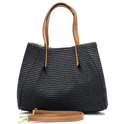 LUDMILLA </br> Sac à main en raphia - Image 24