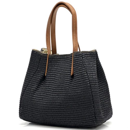 LUDMILLA </br> Sac à main en raphia - Image 25