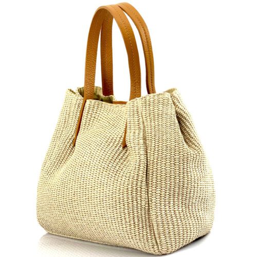 LUDMILLA </br> Sac à main en raphia - Image 33
