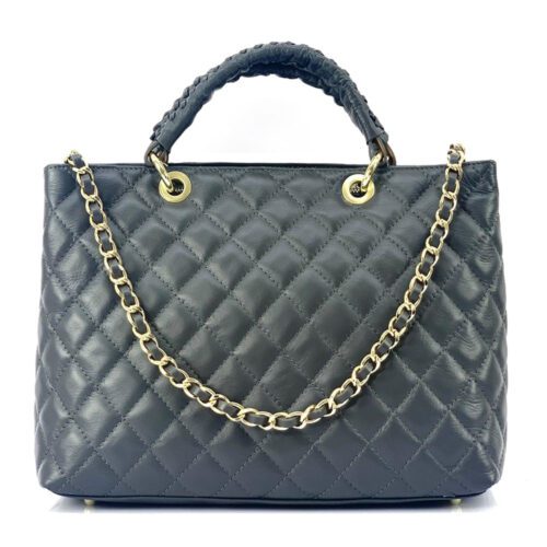 SEVERA </br> Sac en Cuir Italien Matelassé – Image 69