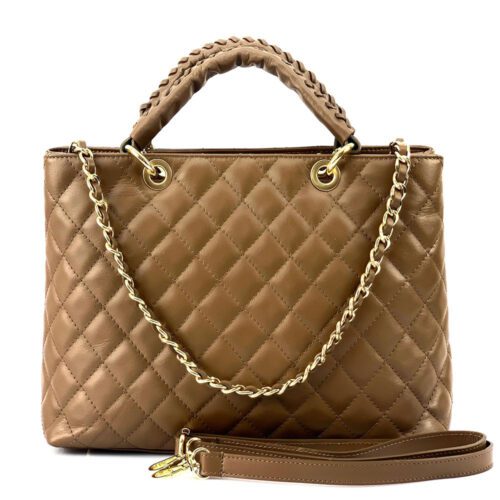 SEVERA </br> Sac en Cuir Italien Matelassé – Image 63