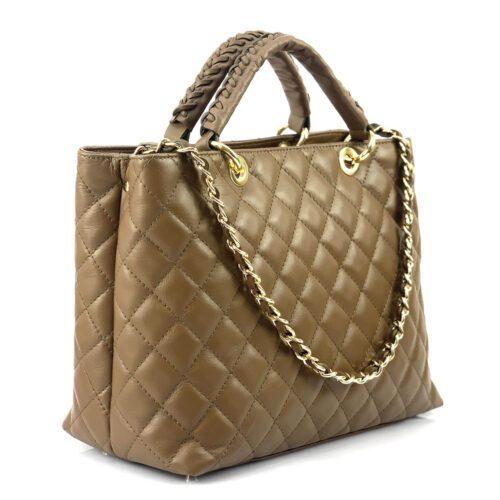 SEVERA </br> Sac en Cuir Italien Matelassé – Image 64