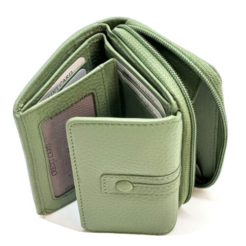 FEDERICA </br> Portefeuille en Cuir véritable – Image 53