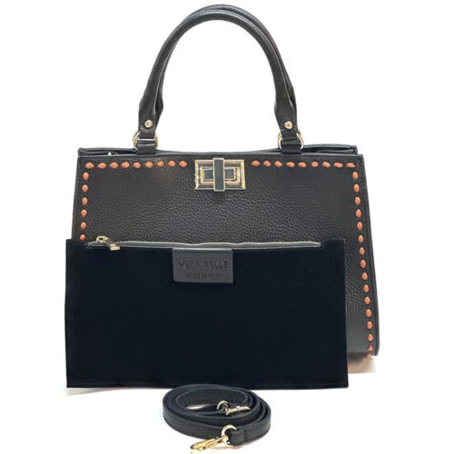 CLIZIA </br> Sac casual-chic </br> En cuir véritable – Bild 12