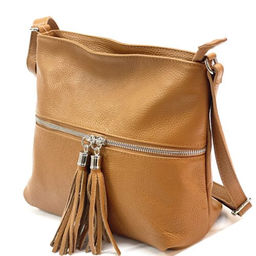 BE FREE </br> Sac Bandoulière en Cuir Italien – Bild 83
