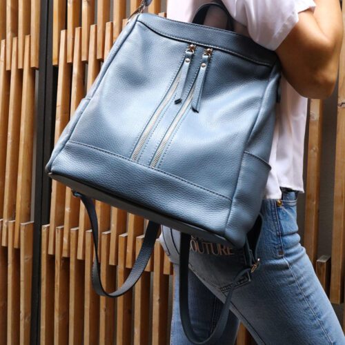 OLIVIA </br> Sac à Dos Multifonction </br> En Cuir Italien - Image 107