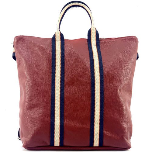 ALLEGRA </br>  Sac à dos Tote </br> Cuir italien véritable - Image 86