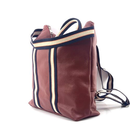 ALLEGRA </br>  Sac à dos Tote </br> Cuir italien véritable - Image 87