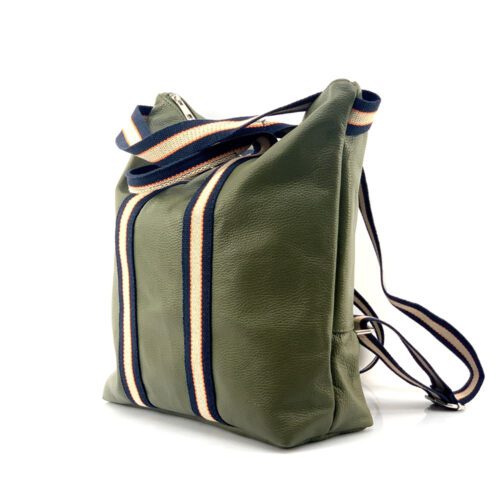 ALLEGRA </br>  Sac à dos Tote </br> Cuir italien véritable - Image 90