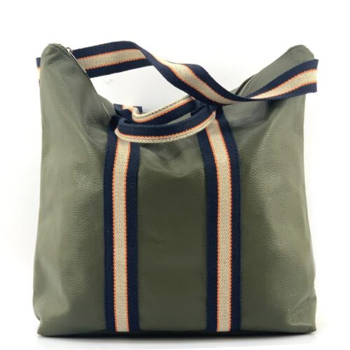 ALLEGRA </br>  Sac à dos Tote </br> Cuir italien véritable - Image 91