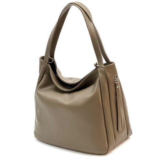 SPONTINI </br> Sac Porté épaule </br> En cuir velours - Image 38