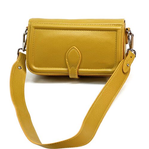 NICOLE  </br> Mini Sac à bandoulière </br> En cuir grain dollar – Image 38