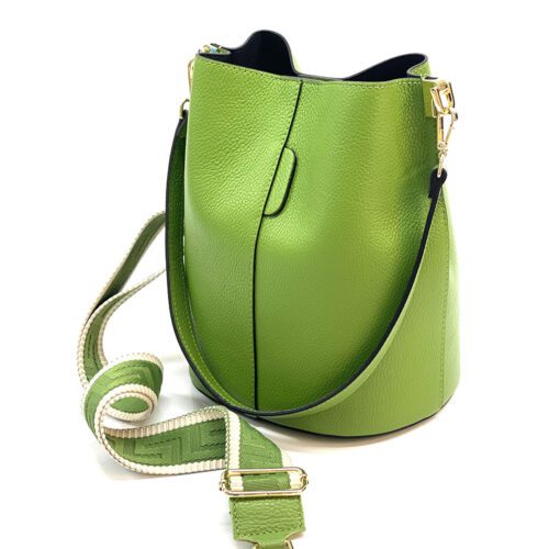MADDALENE GM </br> Sac Seau en cuir souple – Bild 105