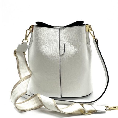 MADDALENE GM </br> Sac Seau en cuir souple – Bild 101