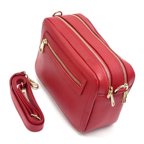 SAC TROUSSE ANITA </br> À Bandoulière en cuir – Image 35