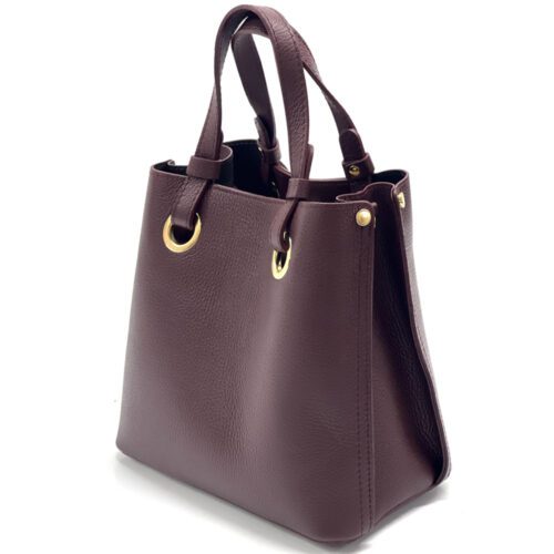 SAC MODERNE ELEONORA </br> Sac à main en cuir véritable - Image 72
