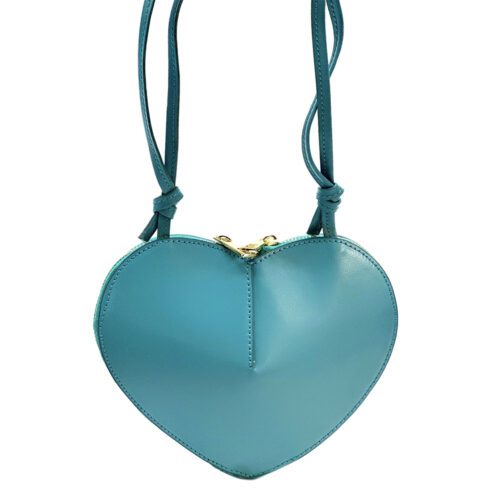 Cuoretta Mini sac bandoulière en cuir en forme de cœur