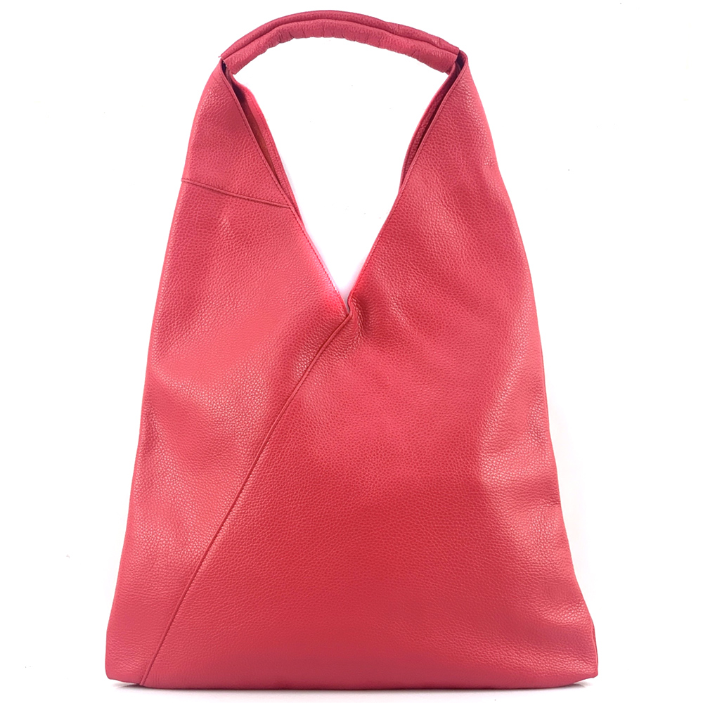 Sac Triangle en Cuir Vincenza